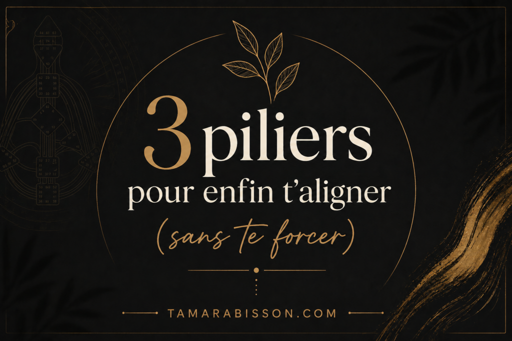 3 piliers pour faire ton human design gratuit - Ton blueprint